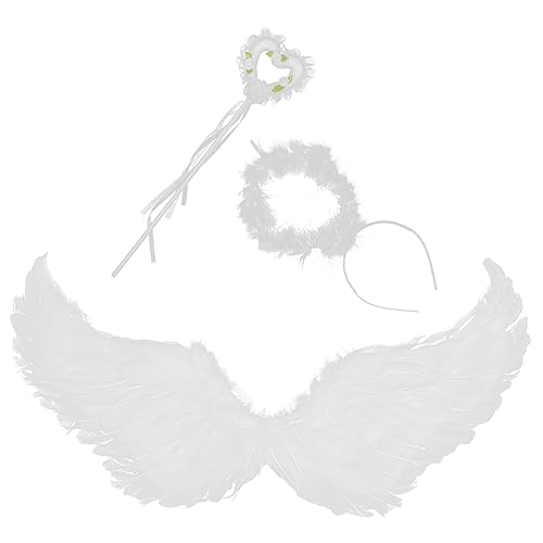 UPKOCH 1 Set Kinder Requisiten Weiß Medium Für Frauen Mädchen Party Halloween Kostüme von UPKOCH