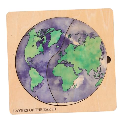 UPKOCH 1 Satz Erdstruktur Puzzle Puzzle für Interaktives Lernspielzeug zur Geografie Fördert Räumliches und Verständnis des Sonnensystems für Kreative UPKOCH 1 Satz Erdstruktur Puzzle Puzzle für Interaktives Lernspielzeug zur Geografie Fördert Räumliches und Verständnis des Sonnensystems für Kreative von UPKOCH