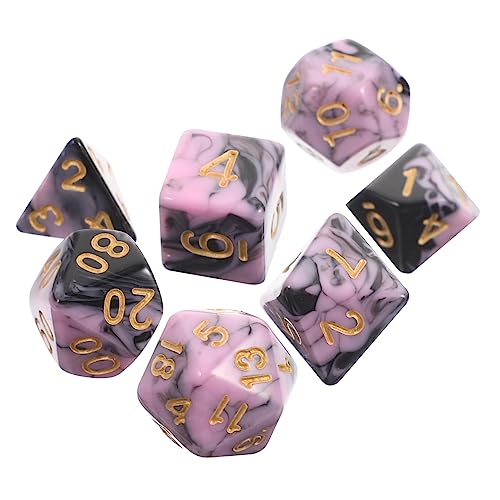 UPKOCH 1 Satz Facettenreiche numerische Würfel Partyspiele polyedrisch Spiel Würfel Tischplatte Zubehör Würfelspiele Zahlenwürfel Partyspielwürfel Standard-Spielwürfel Partywürfel Acryl UPKOCH 1 Satz Facettenreiche numerische Würfel Partyspiele polyedrisch Spiel Würfel Tischplatte Zubehör Würfelspiele Zahlenwürfel Partyspielwürfel Standard-Spielwürfel Partywürfel Acryl von UPKOCH