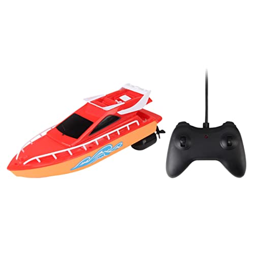UPKOCH 1 Satz Fernbedienungsboot Hochgeschwindigkeits Rc Boot für Wasserspielzeug mit Wasserdichtem Design Rot Gelb ohne Batterien von UPKOCH