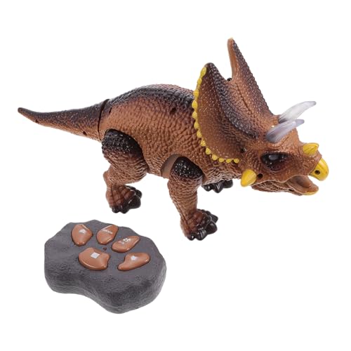 UPKOCH 1 Satz Ferngesteuertes Triceratops mit Licht und Musik Elektronischer Dinosaurier für Interaktives für Kreative Spielzeiten und Tierwissen UPKOCH 1 Satz Ferngesteuertes Triceratops mit Licht und Musik Elektronischer Dinosaurier für Interaktives für Kreative Spielzeiten und Tierwissen von UPKOCH
