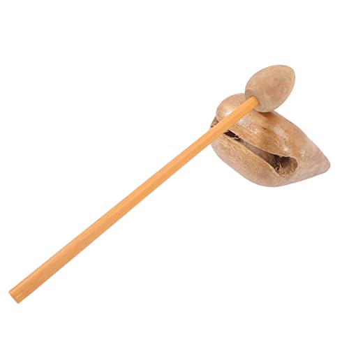 UPKOCH Musikinstrumente Für Jungen Und Mädchen Aus Holz Mit Stock Buddhistisches Musikinstrument Musikversorgung Exquisite Handwerkskunst von UPKOCH