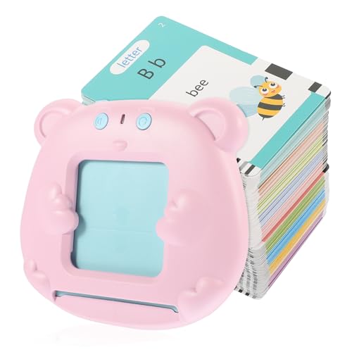 UPKOCH 1 Satz Früherziehungsmaschine Sinnessprachspielzeug Kindergarten Interessantes Lernspielzeug Sprachlerngerät Sensorisches Sprachspielzeug Für Den Kindergarten Lernmaschine Rosa Abs von UPKOCH