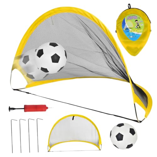 UPKOCH 1satz Faltbares Fußballtor Set Mit Fußball Für Indoor Und Outdoor Tragbares Sportspielzeug Für Garten Park Und Strand Wetterbeständig Und Leicht Zu Transportieren UPKOCH 1satz Faltbares Fußballtor Set Mit Fußball Für Indoor Und Outdoor Tragbares Sportspielzeug Für Garten Park Und Strand Wetterbeständig Und Leicht Zu Transportieren von UPKOCH
