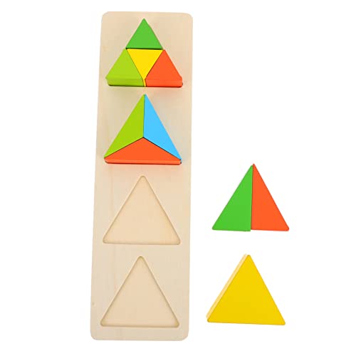 UPKOCH 1 Satz Geometrische Formen Lernspielzeug aus Holz für Kleinkinder Pädagogisches Puzzle mit Bunten Blöcken Kognitiven Fähigkeiten und Feinmotorik für Kleine UPKOCH 1 Satz Geometrische Formen Lernspielzeug aus Holz für Kleinkinder Pädagogisches Puzzle mit Bunten Blöcken Kognitiven Fähigkeiten und Feinmotorik für Kleine von UPKOCH