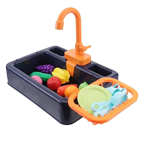 UPKOCH Interaktives Elektrisches Geschirrspülerspielzeug Simulation Von Haushaltsgeräten Um 180 ° Drehbarer Wasserhahn Lernspielset Für Kinder UPKOCH Interaktives Elektrisches Geschirrspülerspielzeug Simulation Von Haushaltsgeräten Um 180 ° Drehbarer Wasserhahn Lernspielset Für Kinder von UPKOCH
