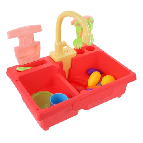 UPKOCH 1 Satz Geschirrspüler Wasserspiel Küchenspielzeug Spielküchenspüle Kitchen Set for spülbecken für kinderküche Kinderspielzeug kognitives Abs rot UPKOCH 1 Satz Geschirrspüler Wasserspiel Küchenspielzeug Spielküchenspüle Kitchen Set for spülbecken für kinderküche Kinderspielzeug kognitives Abs rot von UPKOCH