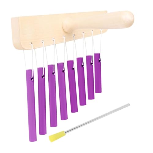 UPKOCH 1 Satz Glockenanordnung aus Aluminiumrohr Handglockenschlagwerk Percussion-Handglocke Ton Hilfsmittel für den Musikunterricht Percussion- Massivholz Violett UPKOCH 1 Satz Glockenanordnung aus Aluminiumrohr Handglockenschlagwerk Percussion-Handglocke Ton Hilfsmittel für den Musikunterricht Percussion- Massivholz Violett von UPKOCH
