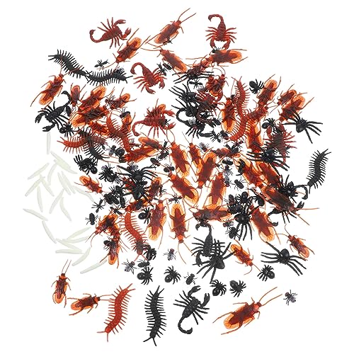 UPKOCH 1 Satz Halloween Kniffliges -Insekten-Set Halloween Party Halloween Dekoration glühen Halloween-Dekorationen im Innenbereich realistisches insektenspielzeug Insektenmodell von UPKOCH
