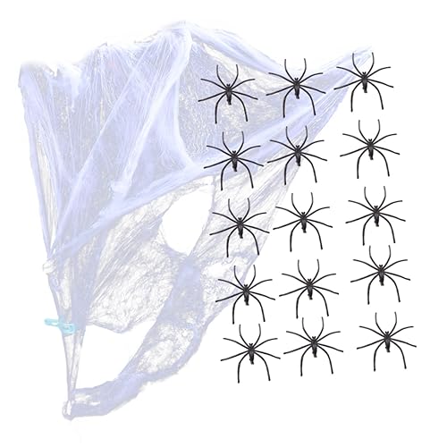 UPKOCH 1 Satz Halloween -Ornamente Halloween Costume Halloween Kleidung Halloween Spinnen fensterdeko Halloween Spider Web Dekoration Netz Halloween Wohnkultur Halloween - von UPKOCH