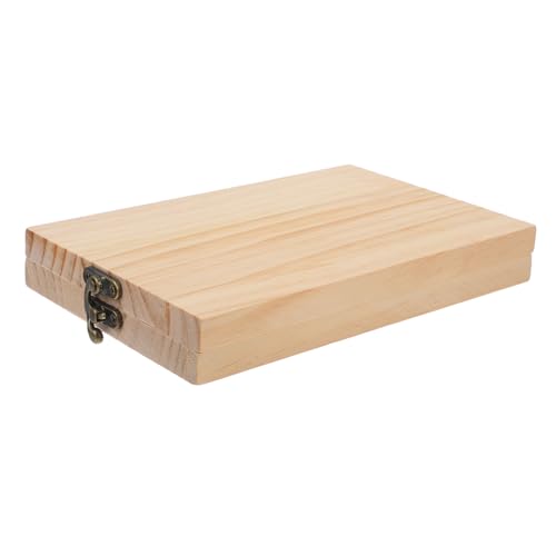 UPKOCH 1 Satz Hölzernes Edelsteinschach Planke Mancala Schach Mancala-Faltbrett Logiktraining Schach Mancala-Spiel mit Steinen Mancala-Spieleversorgung Reisebrettspiel Holz von UPKOCH