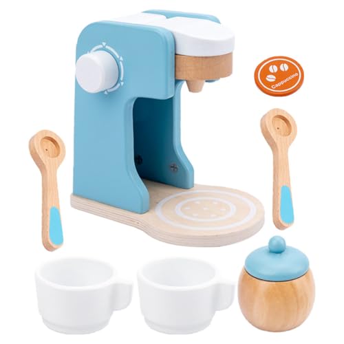 UPKOCH 1 Satz Holz Kaffee Maschine für Interaktives Rollenspiel Küchenspielzeug für Mädchen zum Fördern von Kreativität und Feinmotorik UPKOCH 1 Satz Holz Kaffee Maschine für Interaktives Rollenspiel Küchenspielzeug für Mädchen zum Fördern von Kreativität und Feinmotorik von UPKOCH