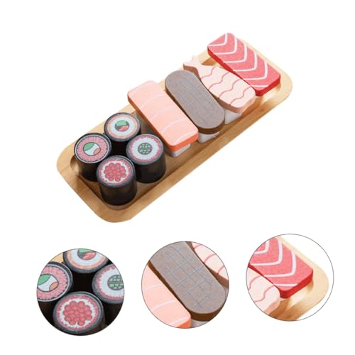 UPKOCH 1 Satz Holz Simulation Sushi Mini-Sushi Kleines Frühstück Aus Holz Sushi-Modell Küche Intelligentes Küchenspielzeug Sushi-Simulation Hölzern UPKOCH 1 Satz Holz Simulation Sushi Mini-Sushi Kleines Frühstück Aus Holz Sushi-Modell Küche Intelligentes Küchenspielzeug Sushi-Simulation Hölzern von UPKOCH