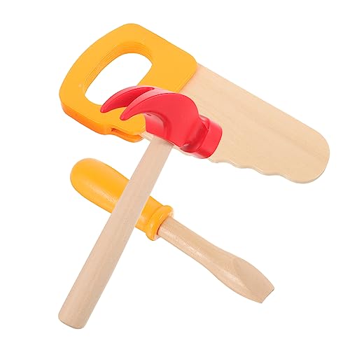 UPKOCH 1 Satz Holzbearbeitungsspielzeug aufblasbarer Hammer Simulationswerkzeug werkzeugset Werkzeug-Sets kleine säge kleines Schraubenzieherspielzeug von UPKOCH