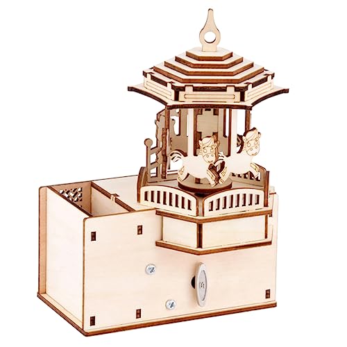 UPKOCH 1 Satz Holzspielzeug bücherregal Dekoration für musikspielzeug weihnsgeschenke Spielzeugmontage Toys 3D-Puzzle für kreatives hölzern UPKOCH 1 Satz Holzspielzeug bücherregal Dekoration für musikspielzeug weihnsgeschenke Spielzeugmontage Toys 3D-Puzzle für kreatives hölzern von UPKOCH