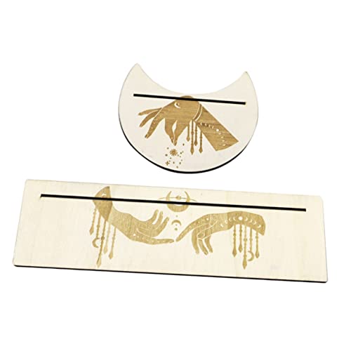UPKOCH 1 Satz Holzständer für Tarotkarten Rechteckiger Altar Halter für Mondphasen Leichter und Tragbarer Kartenhalter zur Präsentation Ihrer Täglichen Karten für Raumdekoration und UPKOCH 1 Satz Holzständer für Tarotkarten Rechteckiger Altar Halter für Mondphasen Leichter und Tragbarer Kartenhalter zur Präsentation Ihrer Täglichen Karten für Raumdekoration und von UPKOCH