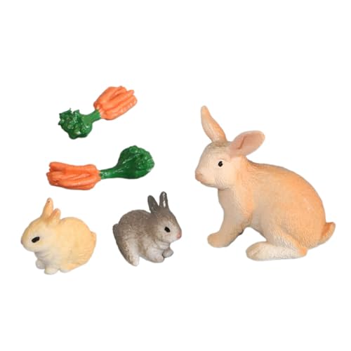 UPKOCH 4 Stück Set Tiere Form Spielzeug Pädagogisches Kinder Spielzeug Simulation Spielzeug von UPKOCH