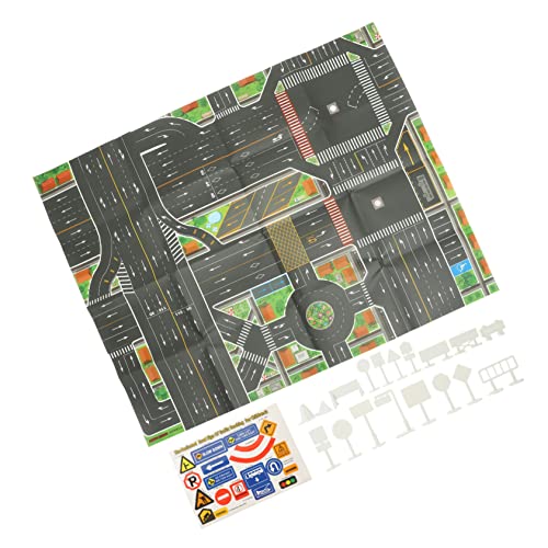 UPKOCH 1 Satz Karte Spielmatte Für Kleinkinder Auto Verkehr Sitz Spielzeugautos Matschig Straßenband Zappeln Zeichen Straßenkarte Stoff UPKOCH 1 Satz Karte Spielmatte Für Kleinkinder Auto Verkehr Sitz Spielzeugautos Matschig Straßenband Zappeln Zeichen Straßenkarte Stoff von UPKOCH