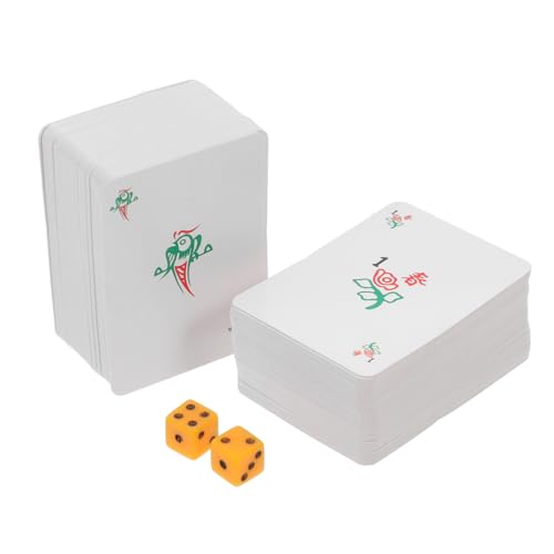 UPKOCH 1 Satz Karten Mahjong nur Pokerkarten Junior kleine Mahjong-Steine thematisiert Kartenspiel Majonng -Karte Mahong -Karte Leere Spielkarten kleine Karten Papier Weiß UPKOCH 1 Satz Karten Mahjong nur Pokerkarten Junior kleine Mahjong-Steine thematisiert Kartenspiel Majonng -Karte Mahong -Karte Leere Spielkarten kleine Karten Papier Weiß von UPKOCH