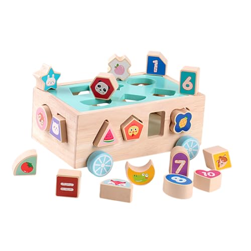 UPKOCH 1 Satz Kinderbedarf Sensorisches Shape-Match- Lustiges Kinderspielzeug Aus Holz Hölzernes Sensorisches Buche UPKOCH 1 Satz Kinderbedarf Sensorisches Shape-Match- Lustiges Kinderspielzeug Aus Holz Hölzernes Sensorisches Buche von UPKOCH