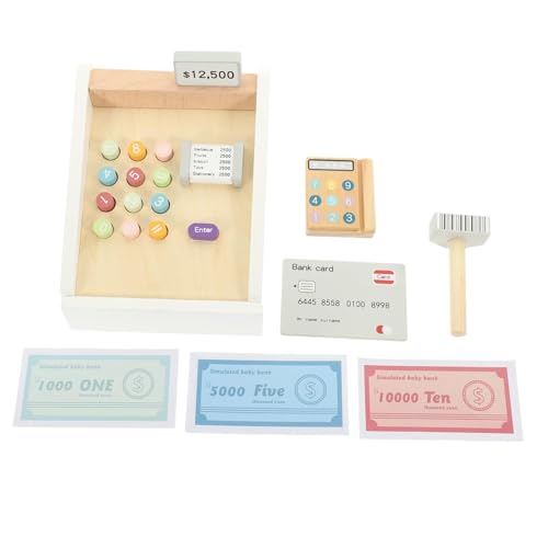 UPKOCH 1 Satz Kinderkasse Kassenspielzeug Hausrequisite Spielspielzeug Aufbewahren Kassenmodell Simulationsrechner Lernspielzeug Für Kleinkinder Kinderspielzeug Holz UPKOCH 1 Satz Kinderkasse Kassenspielzeug Hausrequisite Spielspielzeug Aufbewahren Kassenmodell Simulationsrechner Lernspielzeug Für Kleinkinder Kinderspielzeug Holz von UPKOCH