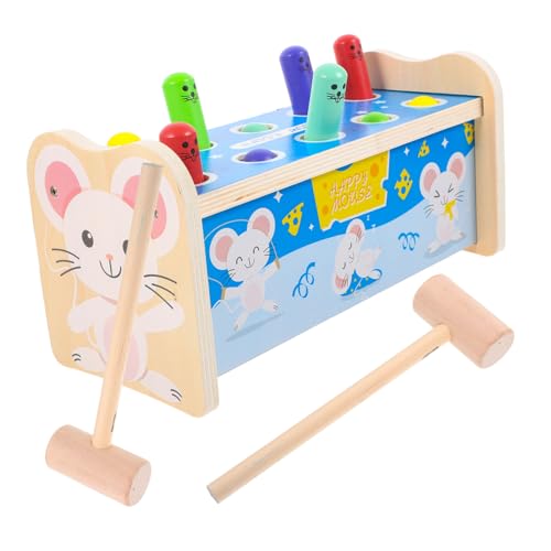 UPKOCH 1 Satz Kinderspiel interaktives holzspielzeug Konzentration Kreatives Klopfspielzeug kreatives Holzspielzeug hölzern Colorful UPKOCH 1 Satz Kinderspiel interaktives holzspielzeug Konzentration Kreatives Klopfspielzeug kreatives Holzspielzeug hölzern Colorful von UPKOCH