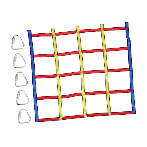 UPKOCH 1 Satz Kletteranzug Netzseil Kind Kletterseilleiter für den Spielplatz drinnen Outdoor Kletternetz Kletterspielzeug Seilnetz Polyester von UPKOCH