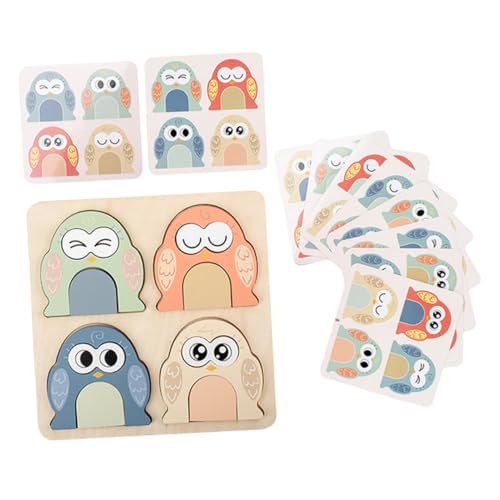 UPKOCH 1 Satz Lernpuzzle klobiges Puzzle Puzzlebrett-Bausteine Kleinkindspielzeug Tiergesichter Puzzle Farbkognitive Puzzleplatine Holzformen Rätselblöcke hölzern UPKOCH 1 Satz Lernpuzzle klobiges Puzzle Puzzlebrett-Bausteine Kleinkindspielzeug Tiergesichter Puzzle Farbkognitive Puzzleplatine Holzformen Rätselblöcke hölzern von UPKOCH