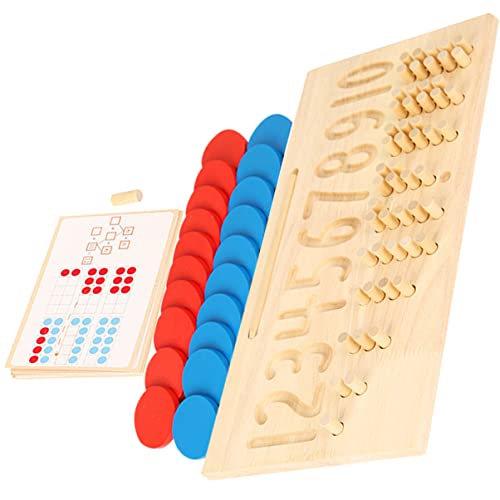 UPKOCH 1 Satz Mathe- kindererziehung aufklärung Lernspielzeug Steckbrett Schule Planke Kognitives mit Zahlen für Digitales Paarungsspielzeug hölzern Khaki UPKOCH 1 Satz Mathe- kindererziehung aufklärung Lernspielzeug Steckbrett Schule Planke Kognitives mit Zahlen für Digitales Paarungsspielzeug hölzern Khaki von UPKOCH