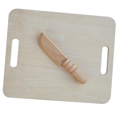 UPKOCH 1 Satz Messer Schneidebrett Küche Lebensmittelschneider Schneidebrettspielzeug Kinderküchenspielzeugschneider Gemüse Sicherer Kinderspielzeug Holz UPKOCH 1 Satz Messer Schneidebrett Küche Lebensmittelschneider Schneidebrettspielzeug Kinderküchenspielzeugschneider Gemüse Sicherer Kinderspielzeug Holz von UPKOCH
