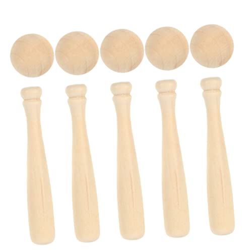 UPKOCH 1 Satz Mini-Baseball- Bildungsspielzeug Malen Fledermaus Baseball-Modelle Zum Selbermachen Kindergeschenk Baseballschläger-Ornament DIY Fledermaus Hölzern UPKOCH 1 Satz Mini-Baseball- Bildungsspielzeug Malen Fledermaus Baseball-Modelle Zum Selbermachen Kindergeschenk Baseballschläger-Ornament DIY Fledermaus Hölzern von UPKOCH