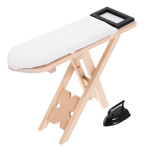 UPKOCH 1 Satz Mini-Bügeltisch Miniatur-Puppenhauszubehör Esszimmer-Accessoire Puppenstubentisch für kinderspielzeug Mini-Bügeleisen puppenhaus Eisen Legierung UPKOCH 1 Satz Mini-Bügeltisch Miniatur-Puppenhauszubehör Esszimmer-Accessoire Puppenstubentisch für kinderspielzeug Mini-Bügeleisen puppenhaus Eisen Legierung von UPKOCH