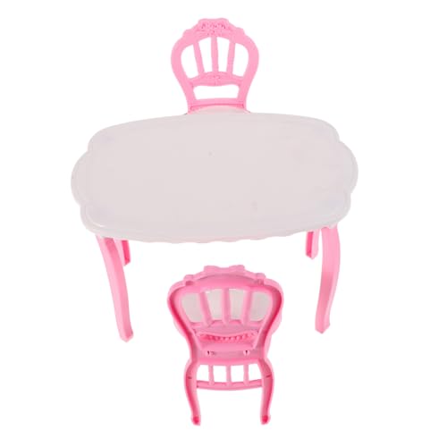 UPKOCH 1 Satz Mini Hausmöbel Stühle Moderne Puppenhausmöbel Kleine Puppenhausmöbel Süße Mini Möbel Puppenhaus Sessel Mini Möbel Für Puppenhaus Rosa Kunststoff von UPKOCH