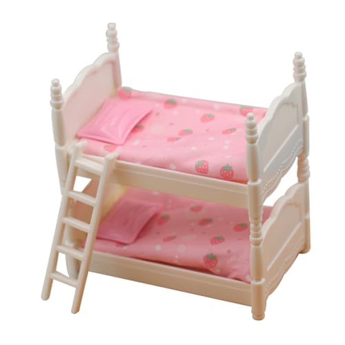 UPKOCH Spielzeug Miniatur Puppenhaus Etagenbett Set Puppenhaus Möbel Requisiten Miniatur Etagenbett Modell 1 Set UPKOCH Spielzeug Miniatur Puppenhaus Etagenbett Set Puppenhaus Möbel Requisiten Miniatur Etagenbett Modell 1 Set von UPKOCH