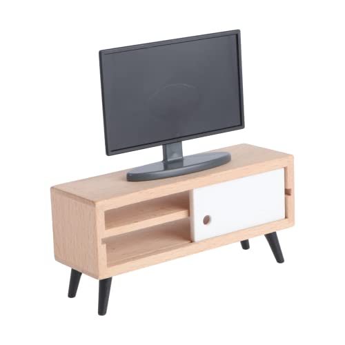 UPKOCH 1 Satz Mini-TV Miniatur-Szenenmöbel Fernsehen Miniatur-Landschaftsmöbel Puppenmöbel puppenstubenmöbel Dollhouse Furniture Mini-Möbelverzierung Möbelmodell TV- Holz UPKOCH 1 Satz Mini-TV Miniatur-Szenenmöbel Fernsehen Miniatur-Landschaftsmöbel Puppenmöbel puppenstubenmöbel Dollhouse Furniture Mini-Möbelverzierung Möbelmodell TV- Holz von UPKOCH