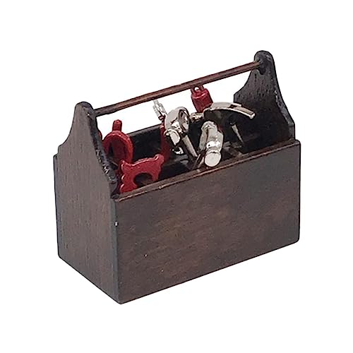 UPKOCH 1 Satz Mini-Werkzeugkasten Bausatz Mini- Bausätze trimmen Werkzeug für Modellbau puppenhausmöbel Set Mini-Outdoor-Arbeitsgerät Mini-Gartenbauwerkzeug Birke Brown UPKOCH 1 Satz Mini-Werkzeugkasten Bausatz Mini- Bausätze trimmen Werkzeug für Modellbau puppenhausmöbel Set Mini-Outdoor-Arbeitsgerät Mini-Gartenbauwerkzeug Birke Brown von UPKOCH