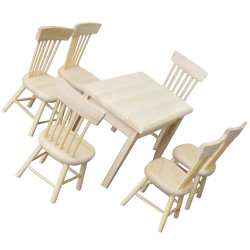 UPKOCH 1 Satz Mini-möbeldekoration Miniaturmöbel Mini Möbel Mini-Stuhl Miniaturtisch Miniatur-hausmöbel Miniatur-tischstühle Miniaturstühle Mini-Tisch Winzige Hausmöbel Mini-stühle Holz UPKOCH 1 Satz Mini-möbeldekoration Miniaturmöbel Mini Möbel Mini-Stuhl Miniaturtisch Miniatur-hausmöbel Miniatur-tischstühle Miniaturstühle Mini-Tisch Winzige Hausmöbel Mini-stühle Holz von UPKOCH