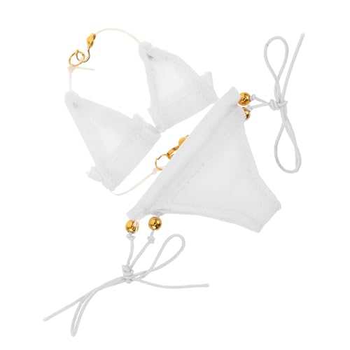 UPKOCH 1 Satz Miniatur Badeanzug für Puppen Teiliges mit Bikini und Unterwäsche für Sommer für Strandoutfits und Badespaß für Puppen von UPKOCH