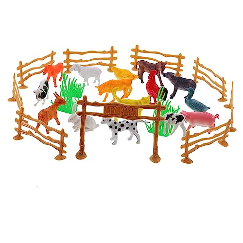 UPKOCH 1 Satz Miniatur Farmtier Set Teiliges Tierfiguren für Kreative Farm Szenen Lernspielzeug für Vorstellungskraft und Kognitiven Fähigkeiten UPKOCH 1 Satz Miniatur Farmtier Set Teiliges Tierfiguren für Kreative Farm Szenen Lernspielzeug für Vorstellungskraft und Kognitiven Fähigkeiten von UPKOCH