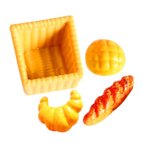 UPKOCH 1 Set Mini Brot Modell Mit Korb Gefälschte Brot Modell Künstliche Brot Modelle Puppenhaus Lebensmittel Dekoration UPKOCH 1 Set Mini Brot Modell Mit Korb Gefälschte Brot Modell Künstliche Brot Modelle Puppenhaus Lebensmittel Dekoration von UPKOCH