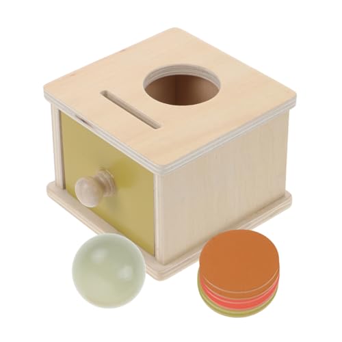 UPKOCH 1 Satz Motorik-trainingsspielzeug Kinderspielzeug Babymünzenspielzeug Vorschullernspielzeug Sensorisches Babykognitiver Kiefernholz UPKOCH 1 Satz Motorik-trainingsspielzeug Kinderspielzeug Babymünzenspielzeug Vorschullernspielzeug Sensorisches Babykognitiver Kiefernholz von UPKOCH