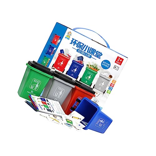 UPKOCH 1 Satz Mülleimer Behälter Kleinkind Baggerspielzeug Spiele Spielzeugkisten Für Jungen Küchenspielzeug Babyspielzeug Im Freien Bildungsspielzeug Raupe Auto Papier von UPKOCH