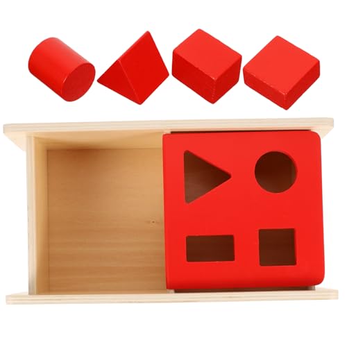 UPKOCH Pädagogisches Kinderspielzeug-Set Aus Holz Formsortierspielzeug Für Kleinkinder Konzentration Praktische Fähigkeiten von UPKOCH