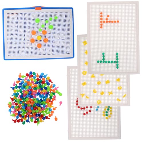 UPKOCH 1 Satz Nagelpuzzle Pilz holzspielzeug für Jungen für Kleinkinder interaktives Mosaik-Stecktafeln für Pilz Plastik UPKOCH 1 Satz Nagelpuzzle Pilz holzspielzeug für Jungen für Kleinkinder interaktives Mosaik-Stecktafeln für Pilz Plastik von UPKOCH