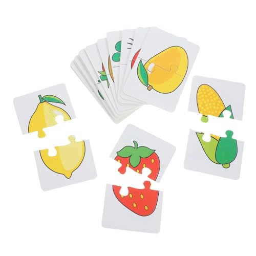 UPKOCH 1 Satz Pairing Puzzle -Karten Puzzlekleber Puzzle Sortierschalen Spielzeuge Kognitive Trainingskarten Kinderkarten Obst Und Gemüse Lernen Kleinkindlernkarten Essenskarten Papier UPKOCH 1 Satz Pairing Puzzle -Karten Puzzlekleber Puzzle Sortierschalen Spielzeuge Kognitive Trainingskarten Kinderkarten Obst Und Gemüse Lernen Kleinkindlernkarten Essenskarten Papier von UPKOCH