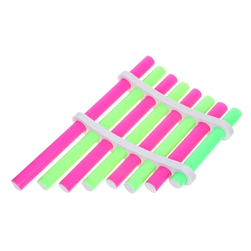 UPKOCH 1 Satz Pan Flötenwissenschaft und Bildung Panflöte Modell DIY Mini-Panflötenspielzeug aus Kunststoff Simulation Einer kleinen Panflöte Plastik UPKOCH 1 Satz Pan Flötenwissenschaft und Bildung Panflöte Modell DIY Mini-Panflötenspielzeug aus Kunststoff Simulation Einer kleinen Panflöte Plastik von UPKOCH