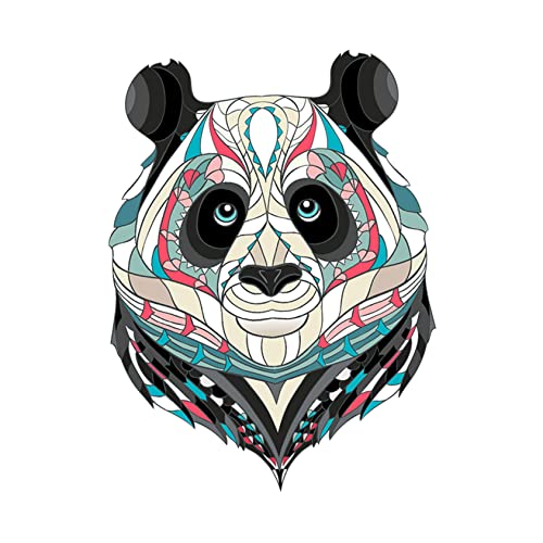 UPKOCH 1 Satz Panda Puzzle Unregelmäßiges Puzzle für Kleinkinder Fördert Hand Augen Koordination und Lernspaß Sicheres Holzspielzeug für Jungen für Eltern Junge Mädchen Spiele von UPKOCH