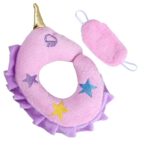 UPKOCH 1 Satz Puppen Nackenkissen Set mit Augenmaske Stylisches Puppenzubehör für Outfit für Miniaturpuppen und Kreative Spielzeiten UPKOCH 1 Satz Puppen Nackenkissen Set mit Augenmaske Stylisches Puppenzubehör für Outfit für Miniaturpuppen und Kreative Spielzeiten von UPKOCH