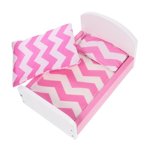 UPKOCH 1 Satz Puppenbett Winziges Bett Puppenhausmöbel Bettverzierung Puppenhaus Minibett Mini-hausversorgung Mini-möbelmodell Miniaturbettmodell Puppenhaus Bett Holz UPKOCH 1 Satz Puppenbett Winziges Bett Puppenhausmöbel Bettverzierung Puppenhaus Minibett Mini-hausversorgung Mini-möbelmodell Miniaturbettmodell Puppenhaus Bett Holz von UPKOCH