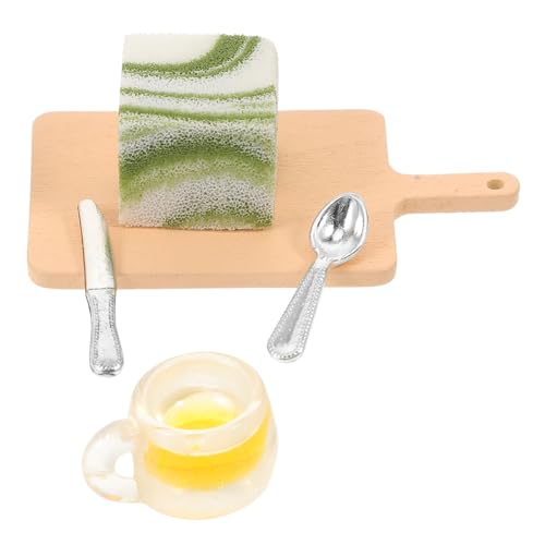 UPKOCH Miniatur-schneidebrett-Set Dessertschneider Puppenhaus-küchenrequisiten Zum Basteln Und Verzieren UPKOCH Miniatur-schneidebrett-Set Dessertschneider Puppenhaus-küchenrequisiten Zum Basteln Und Verzieren von UPKOCH